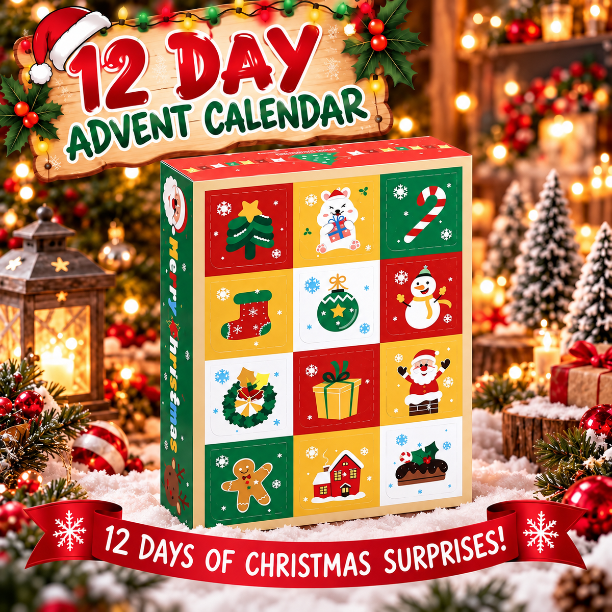 *PRE ORDER* 12 Day Advent Calendar of 3D Printed Goodies