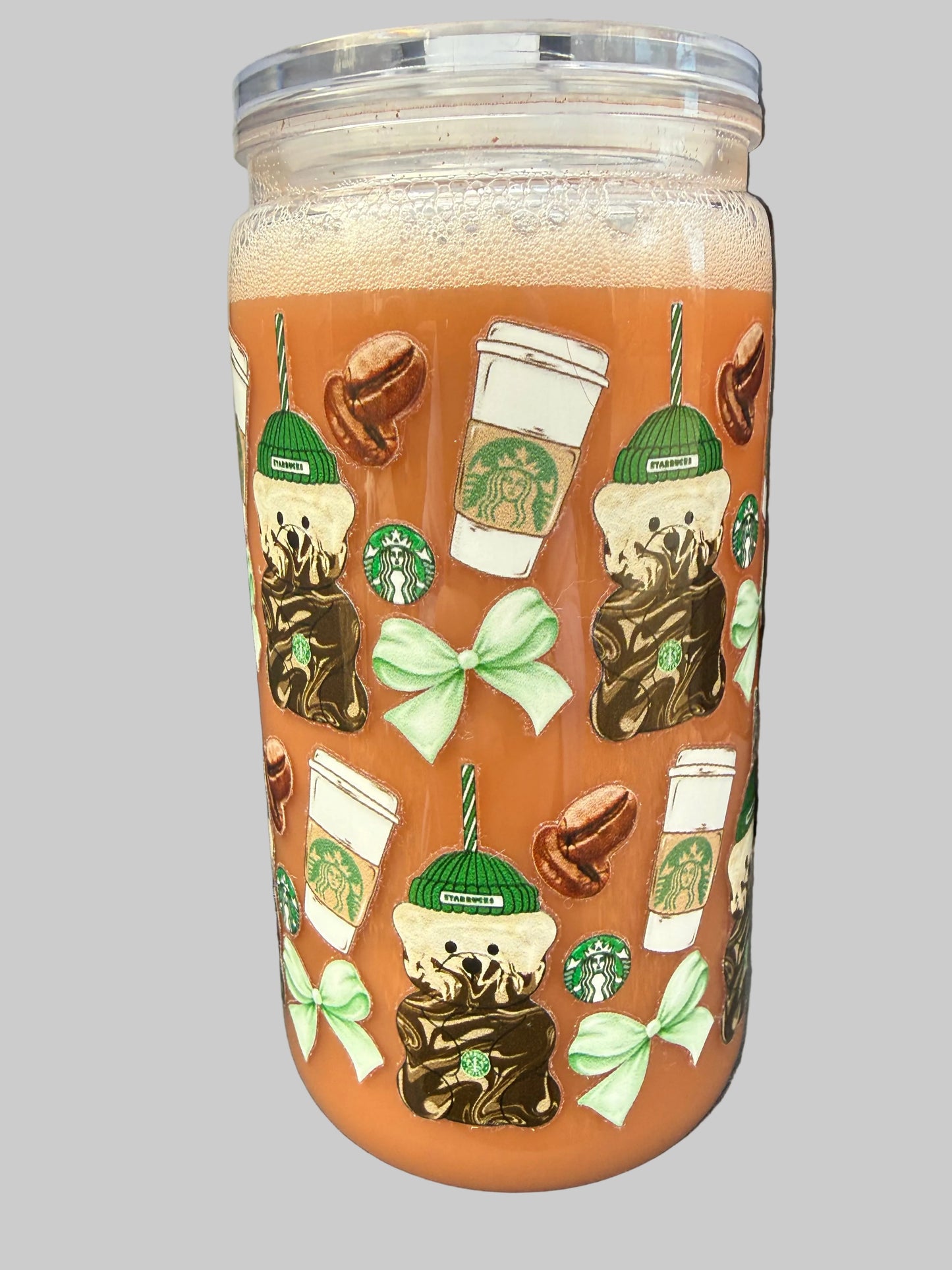 16oz Starbucks Bear