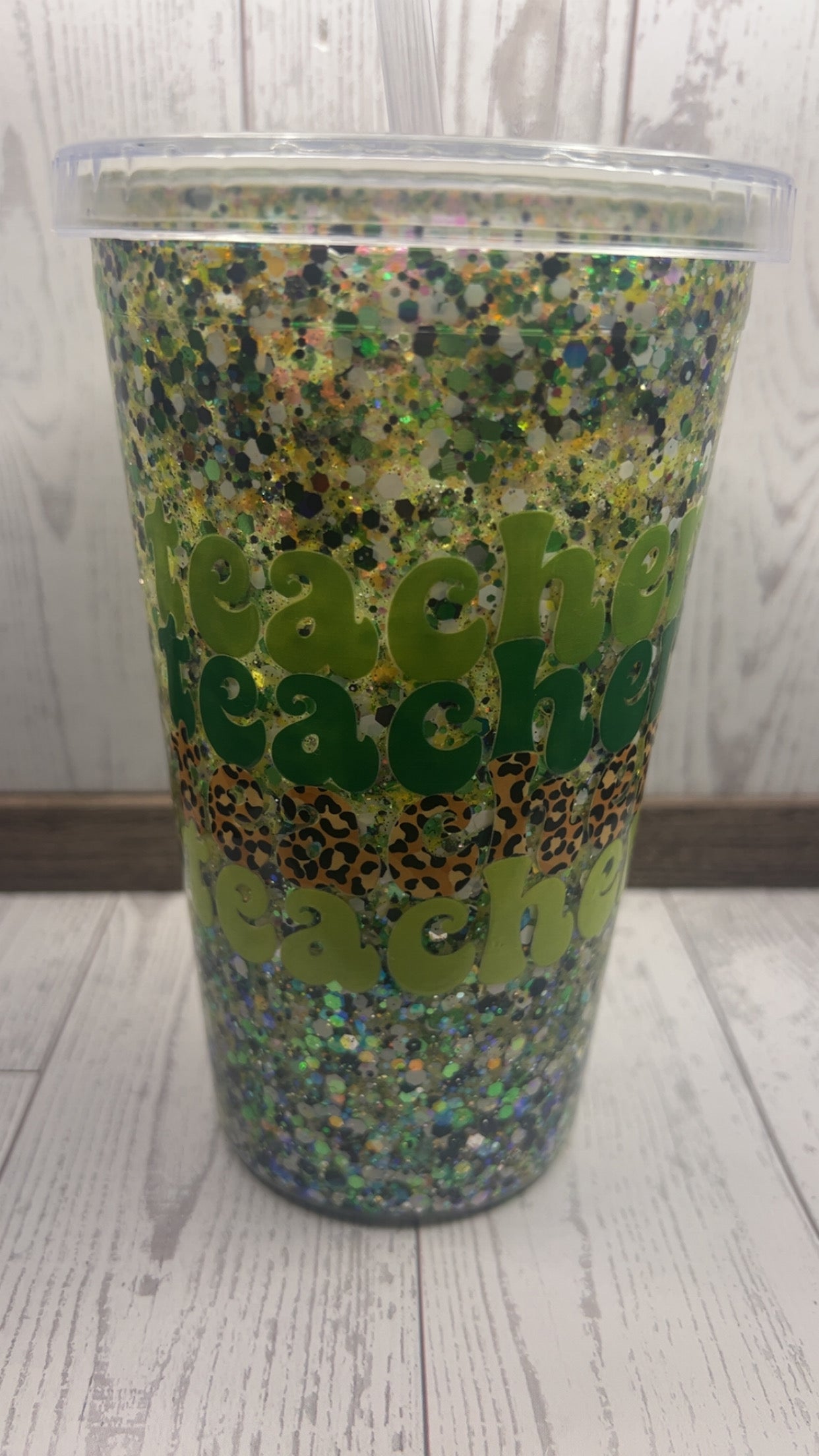 In my lucky era teacher - 16oz Acrylic