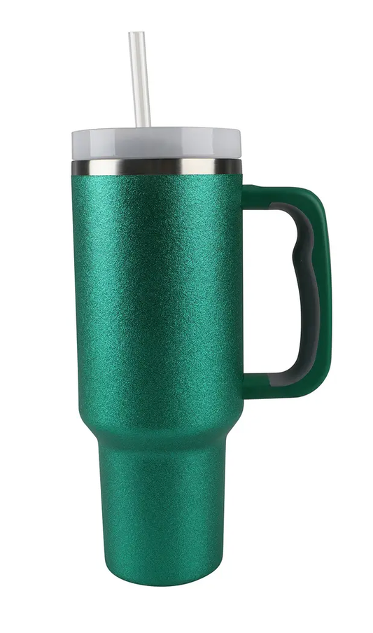 Christmas Green 40oz Stainless Steel Tumbler