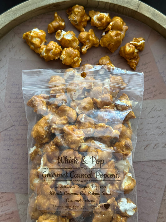 Gourmet Caramel Popcorn