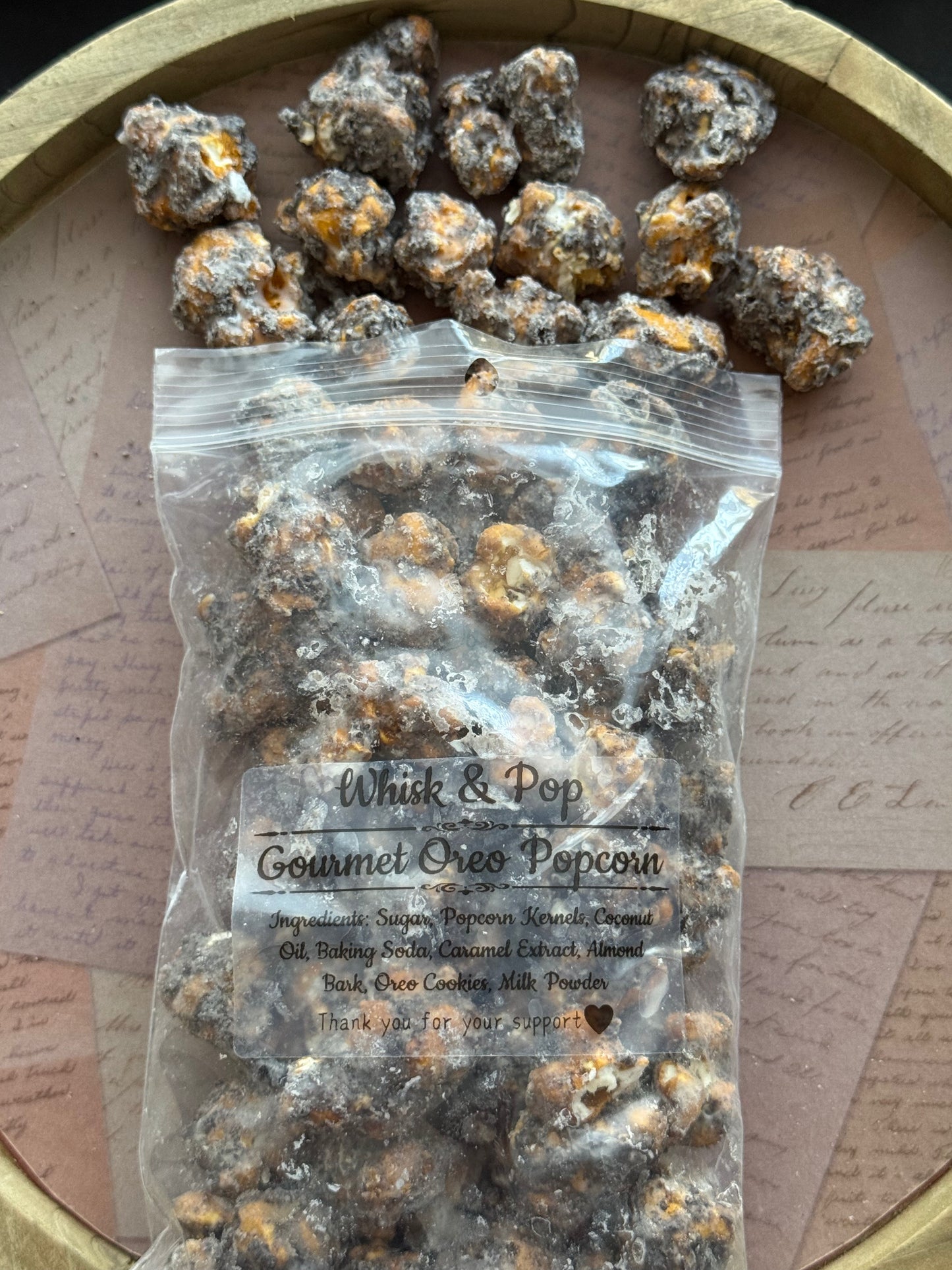 Gourmet Oreo Popcorn
