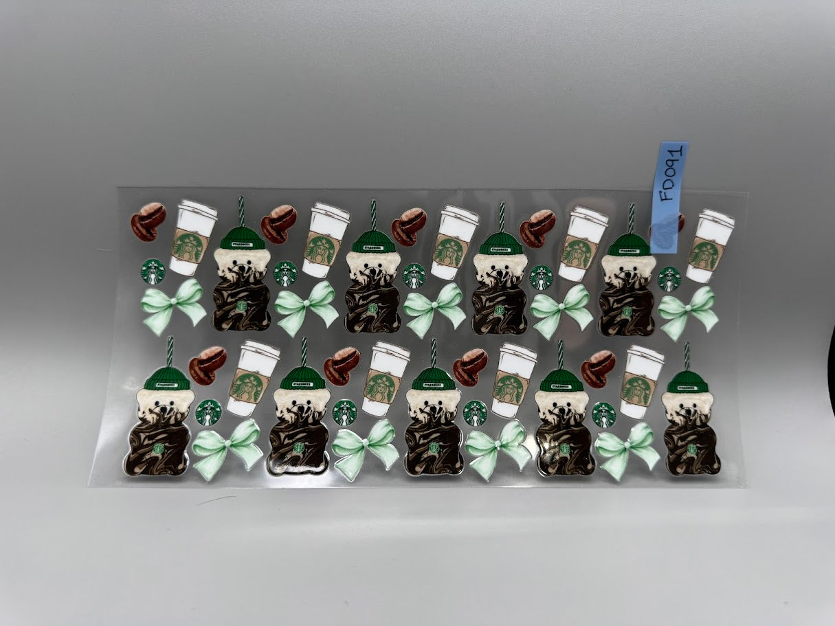 FD091 Starbucks Bear