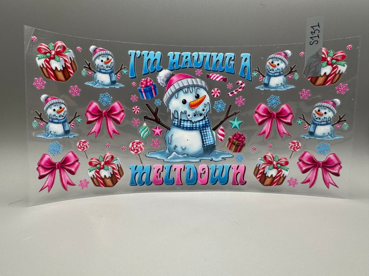 XMAS002 Snowman Meltdown