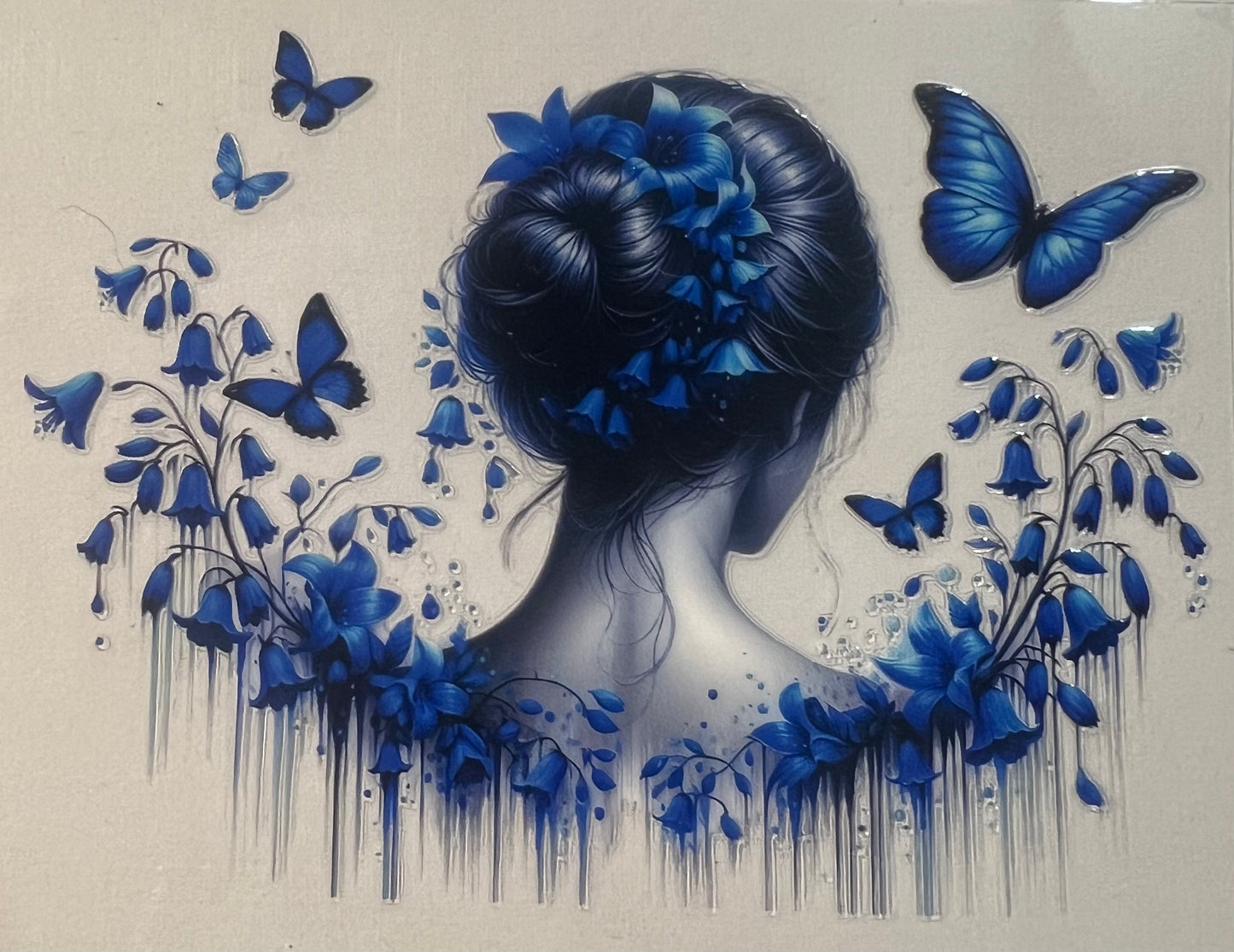 Blue Shimmer Girl
