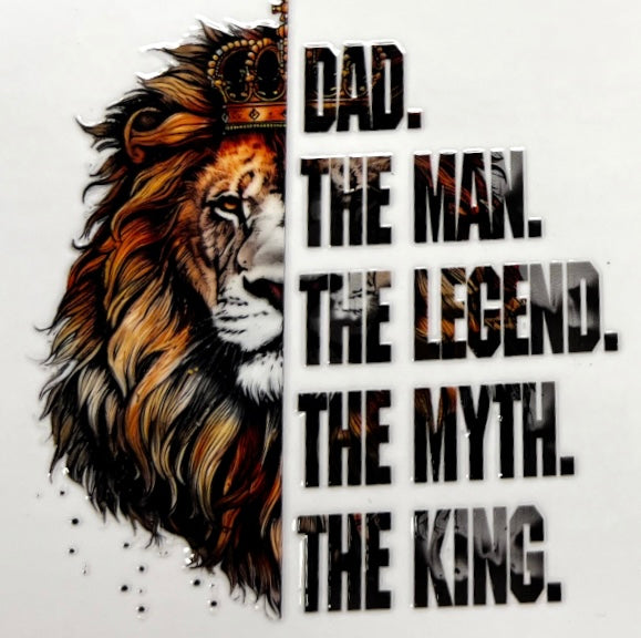 Dad King Lion