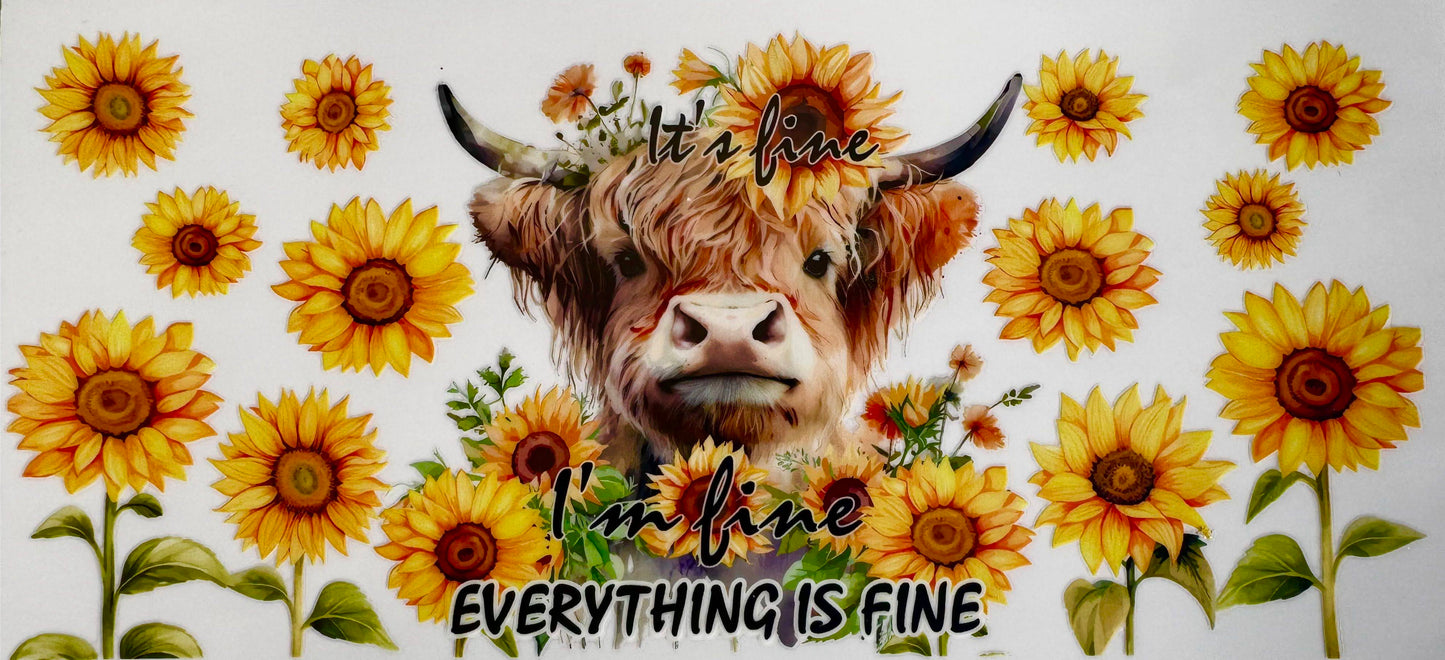 Everything is fine Cow