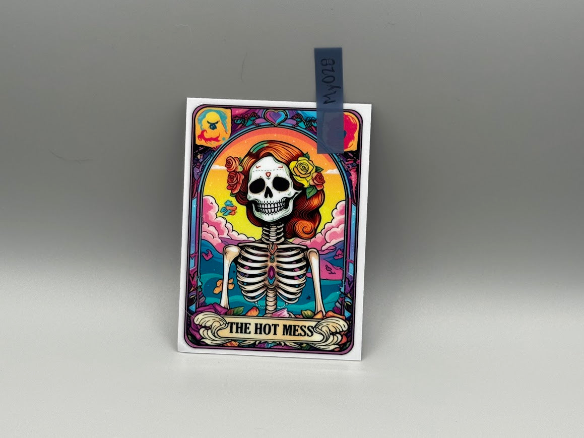 MY028 The Hot Mess Tarot card