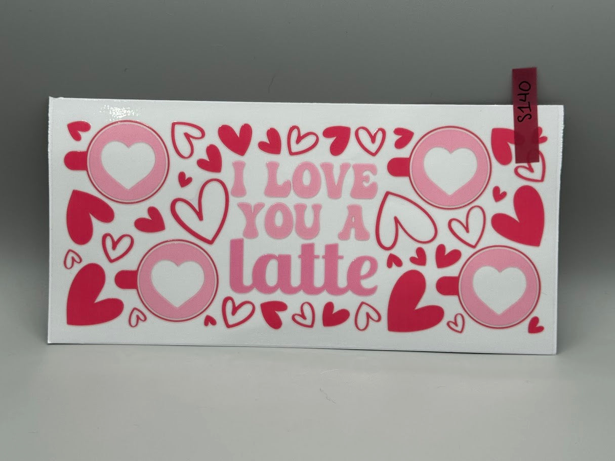 VAL015 I Love You a Latte