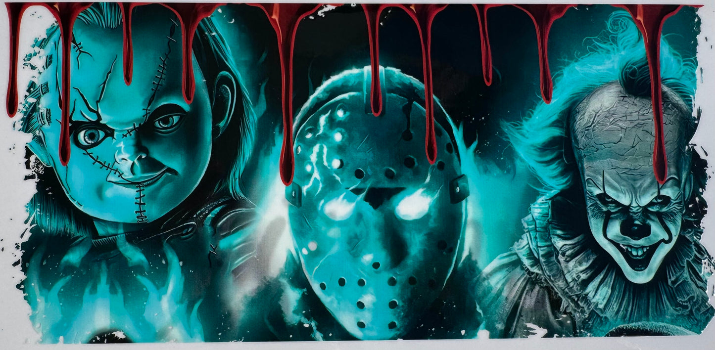 HAL039 Chucky, Jason, Pennywise
