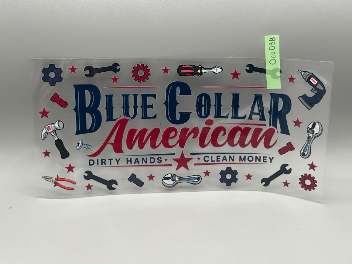 OCC038 Blue Collar American