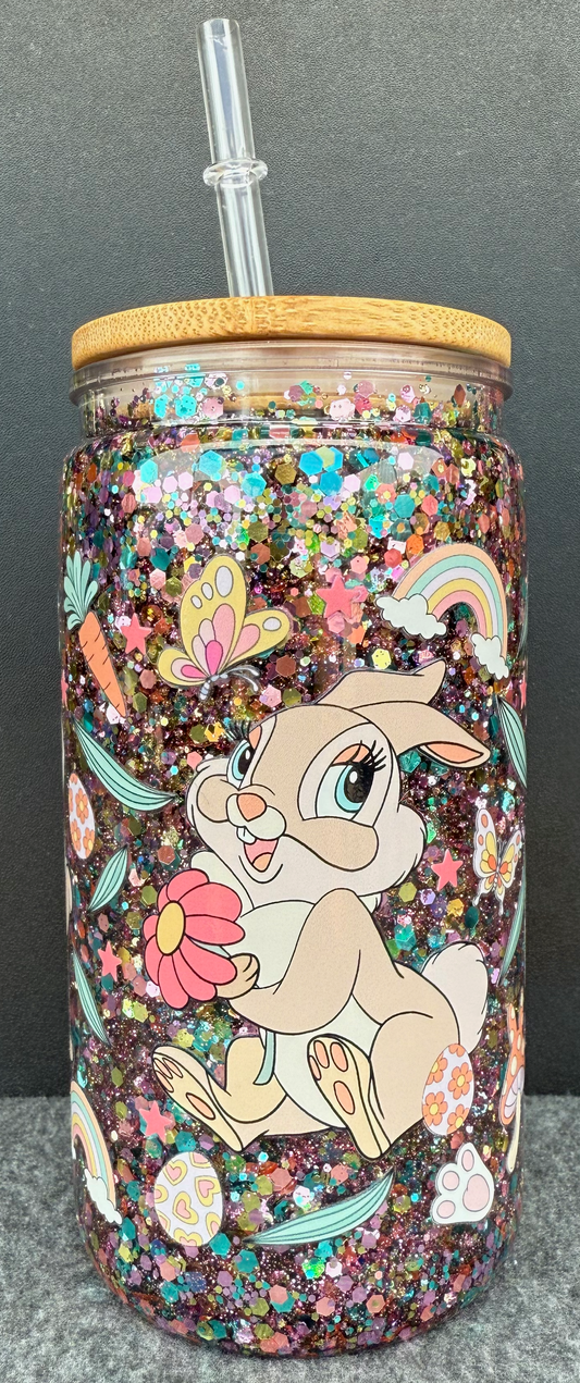 16oz Acrylic - Miss Bunny
