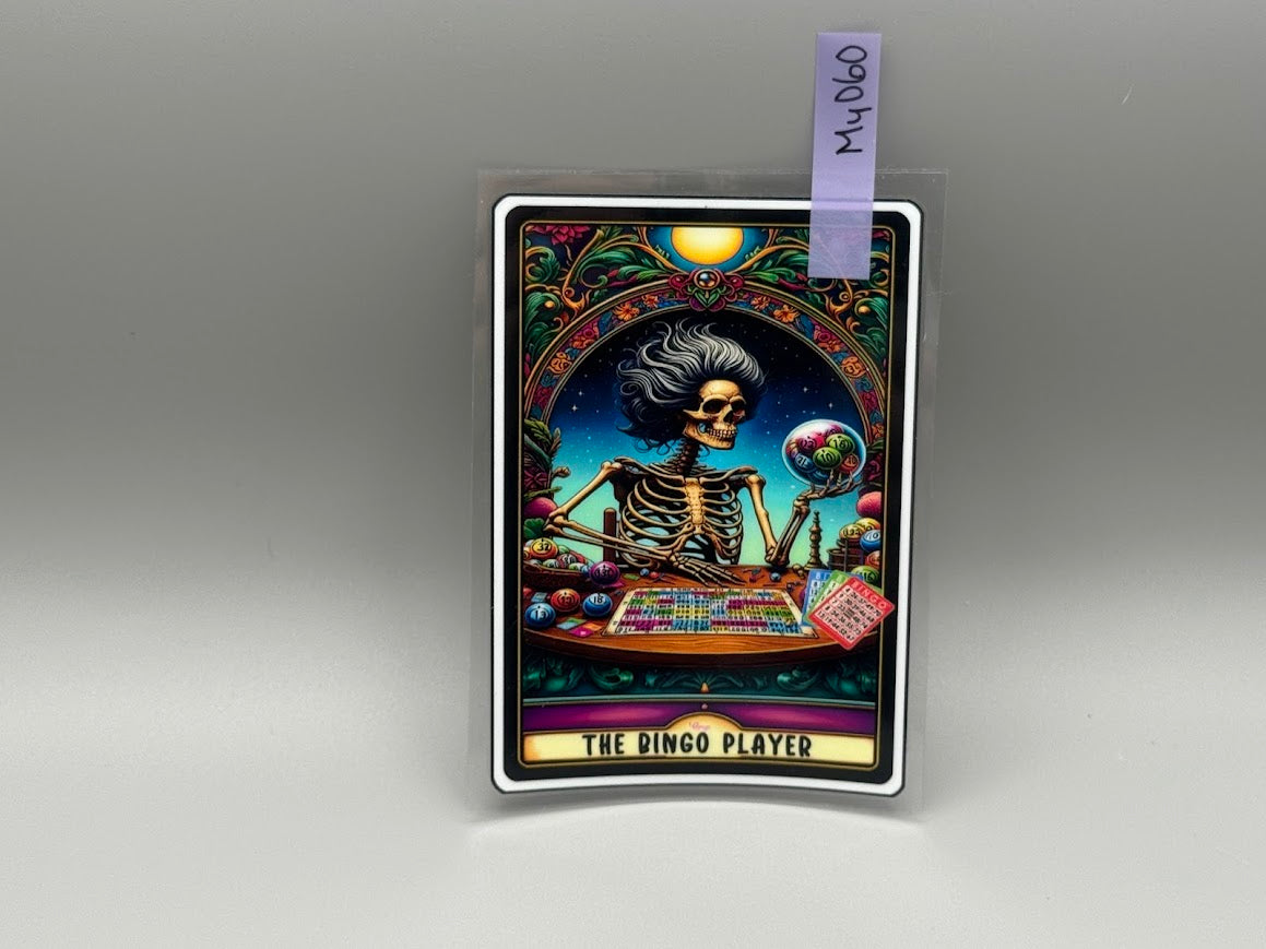 MY060 The Bingo Player Tarot Card