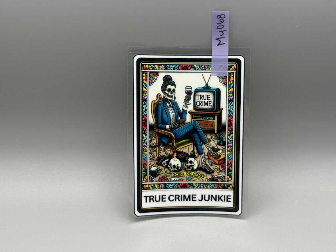 MY068 The True Crime Junkie Tarot Card