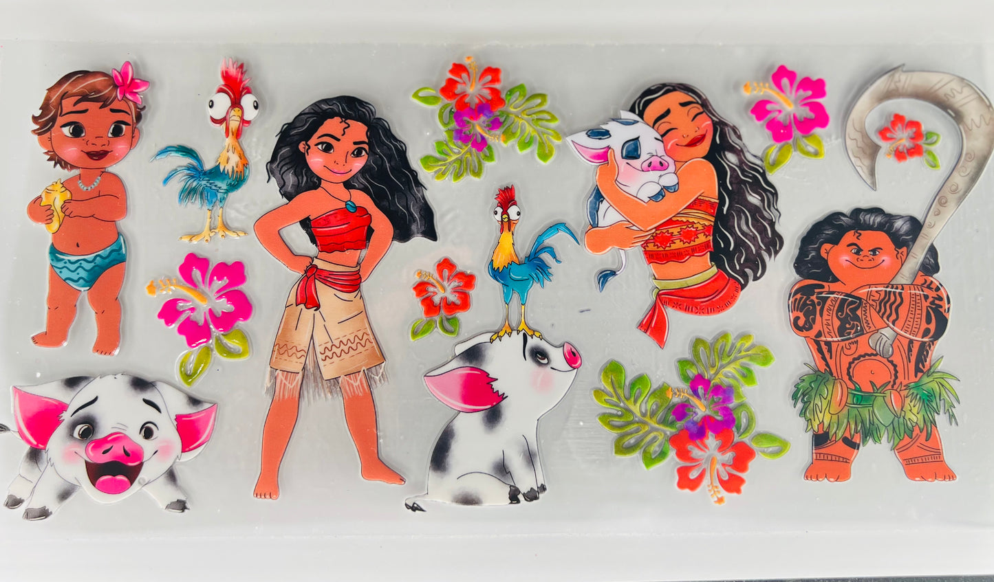 Moana and friends