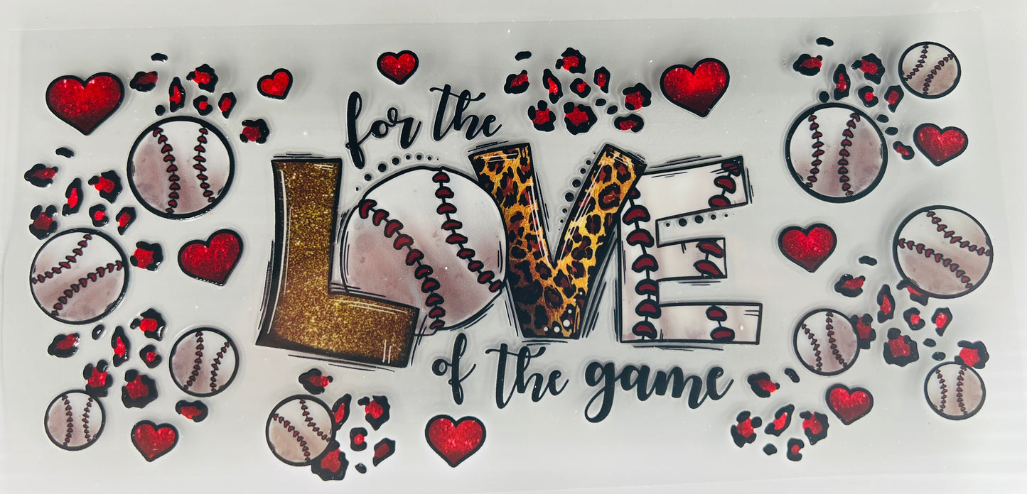 For the love of the game (baseball)