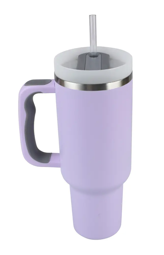 Lavendar 40oz Stainless Steel Tumbler