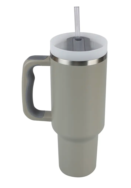 Mud Gray 40oz Stainless Steel Tumbler