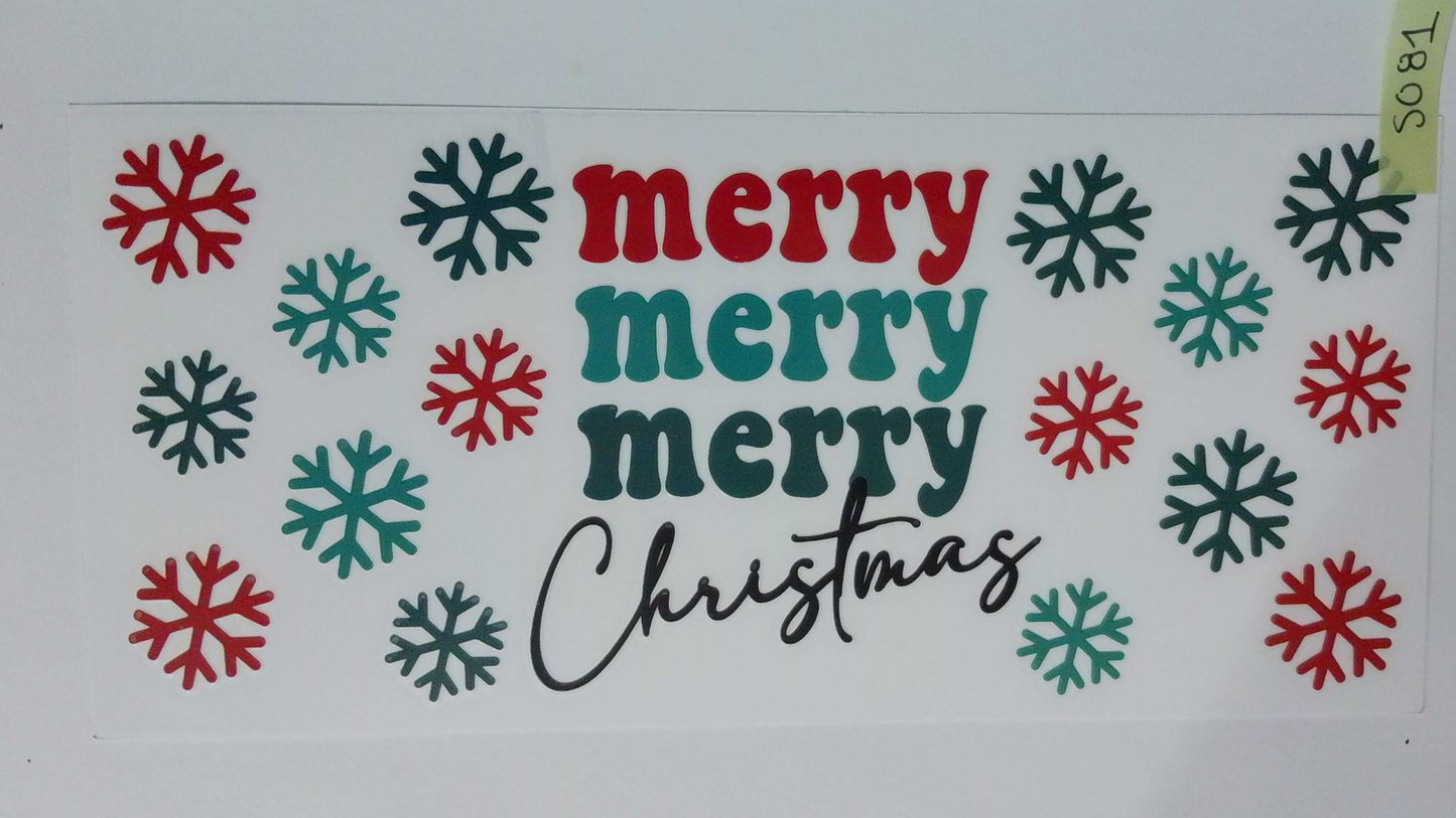 XMAS036 merry merry merry Christmas