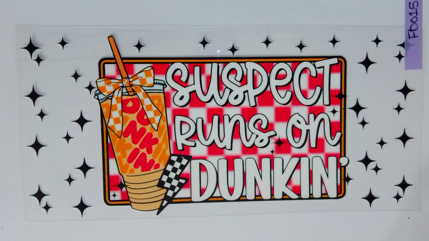 FD015 Suspect Runs on Dunkin