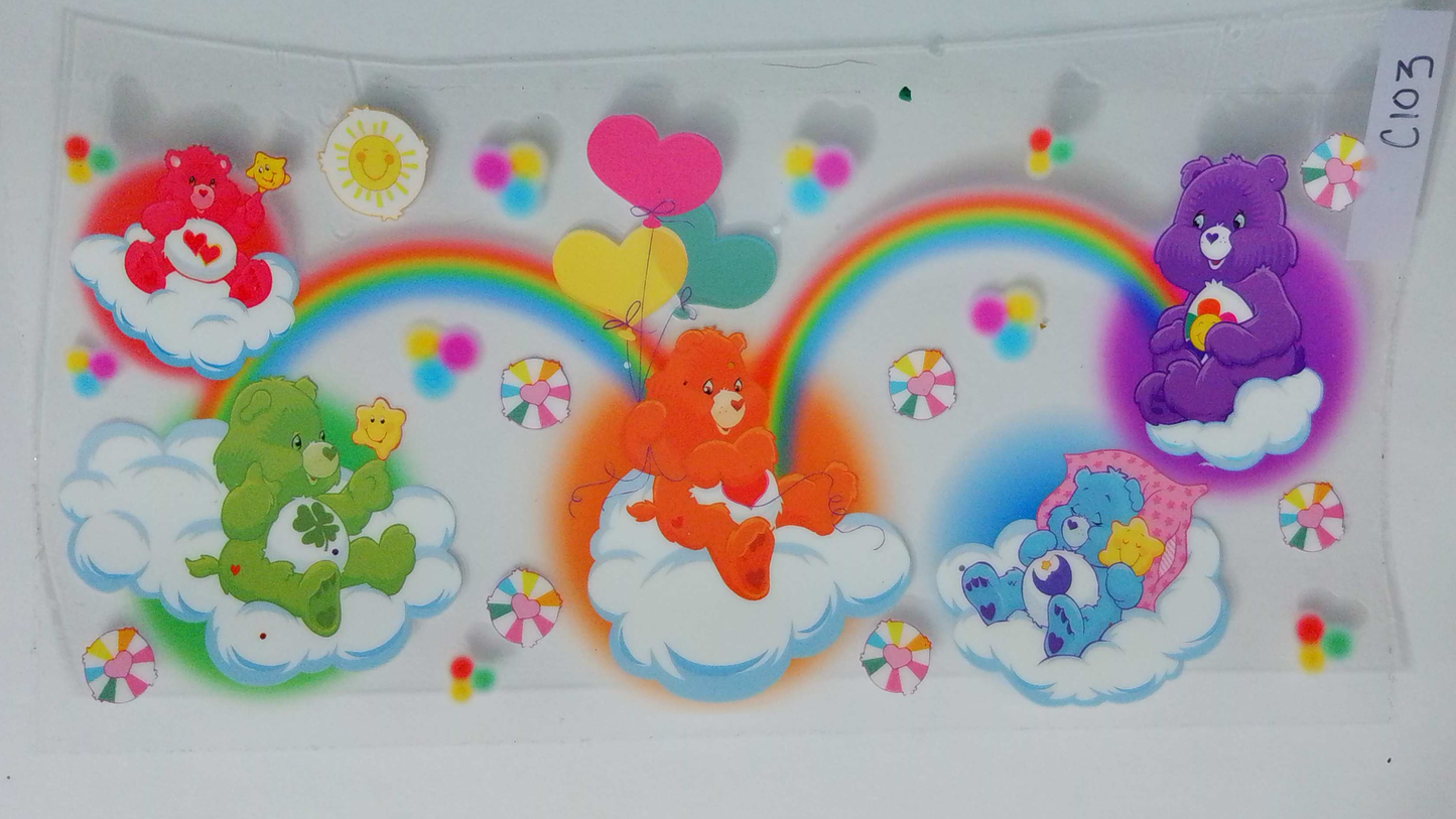 C103 CareBears on clouds