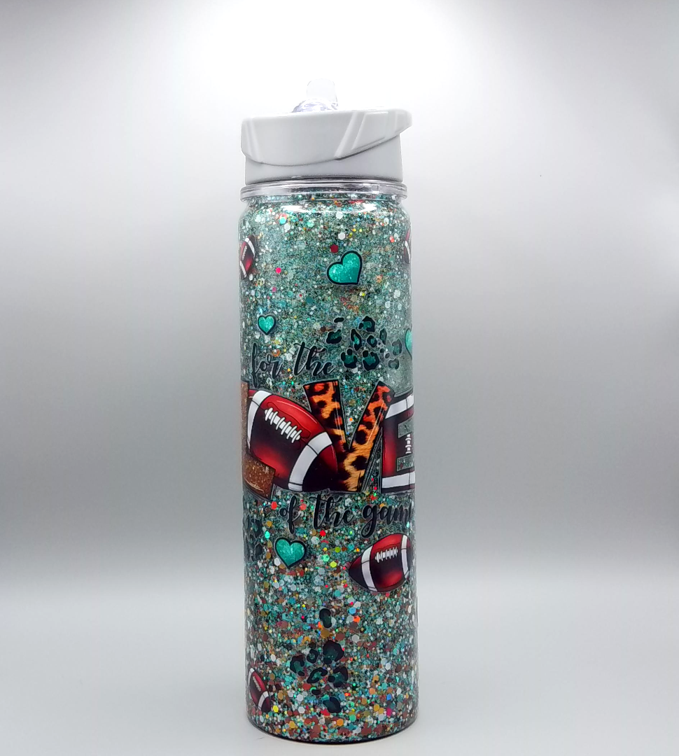 "For the LOVE of the game" Water Bottle