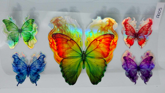 A005 Holographic Butterflies
