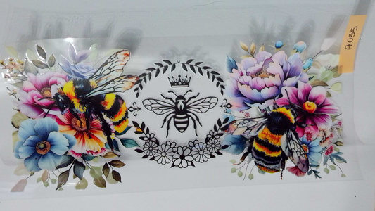 A055 Bee w/ flowers