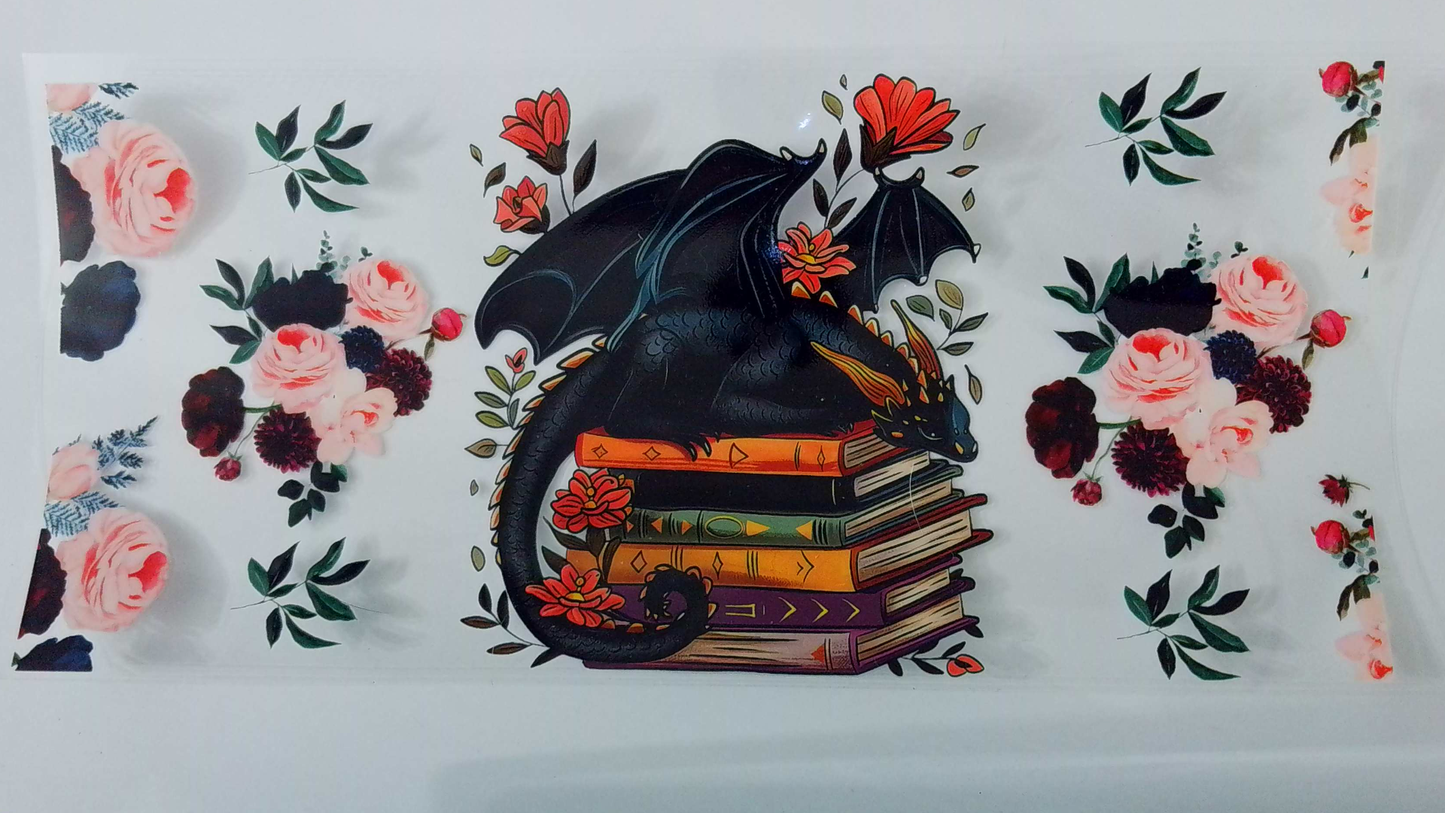 A107 Dragon on books