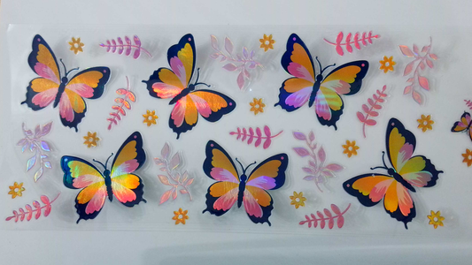 A119 Holographic Butterflies