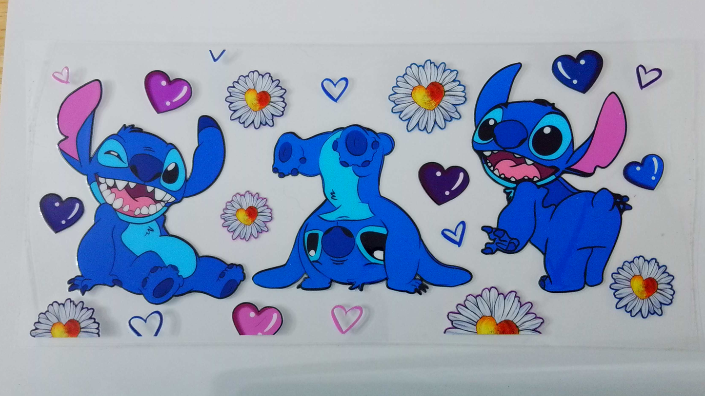 C109 Stitch w/ daisies