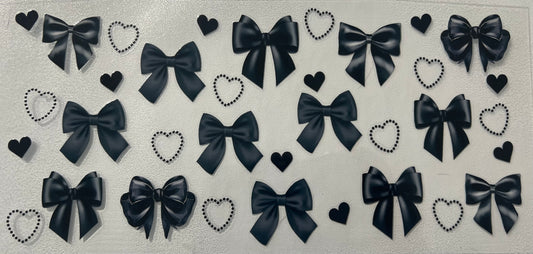 Black Bows and Hearts