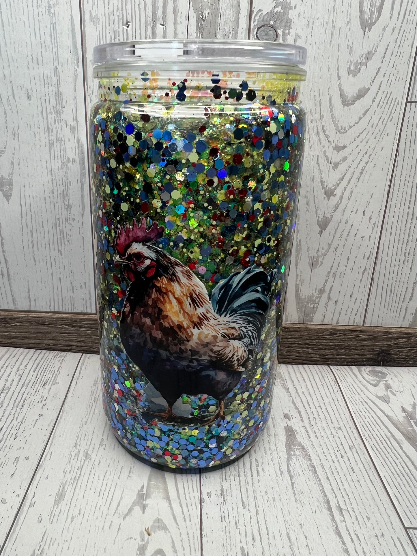 Life is better with chickens - 16oz Acrylic