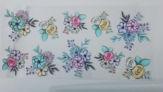 FL038 Pastel Bouquets