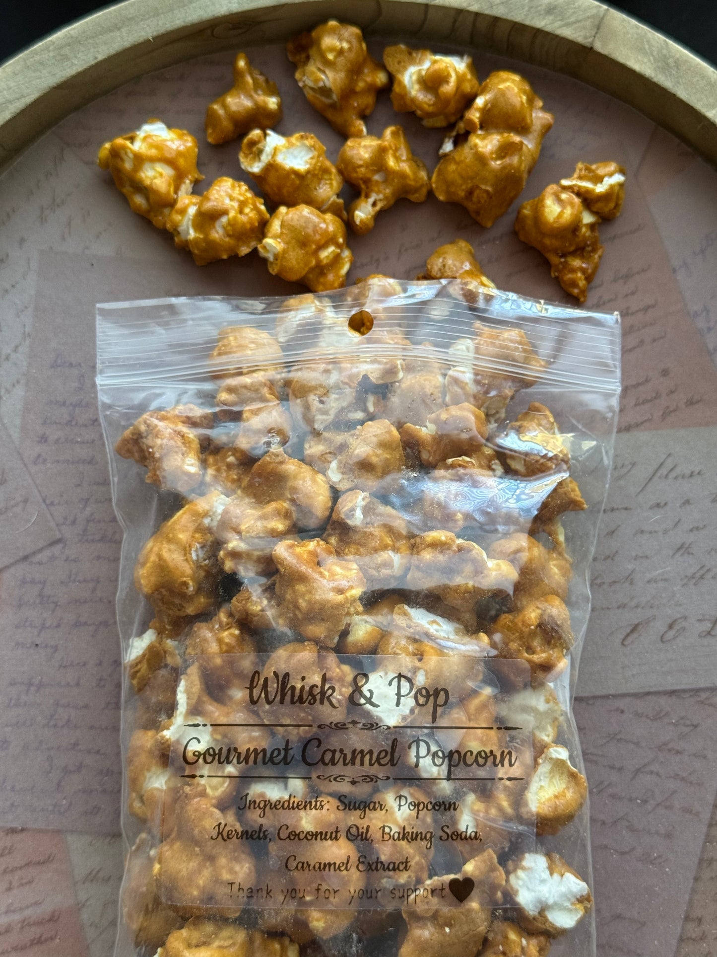 Gourmet Caramel Popcorn