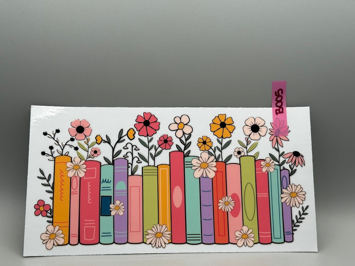 B005 BOOKS WITH FLOWERS