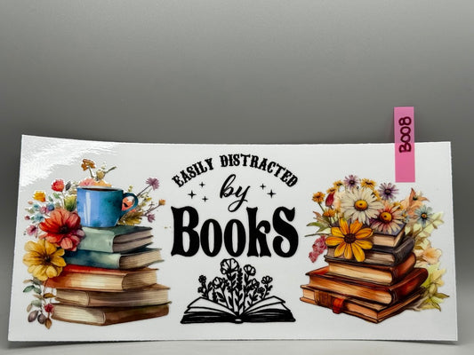 B008 EASILY DISTRACTED BY BOOKS