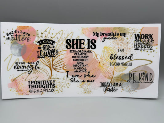 I014 SHE IS . . .