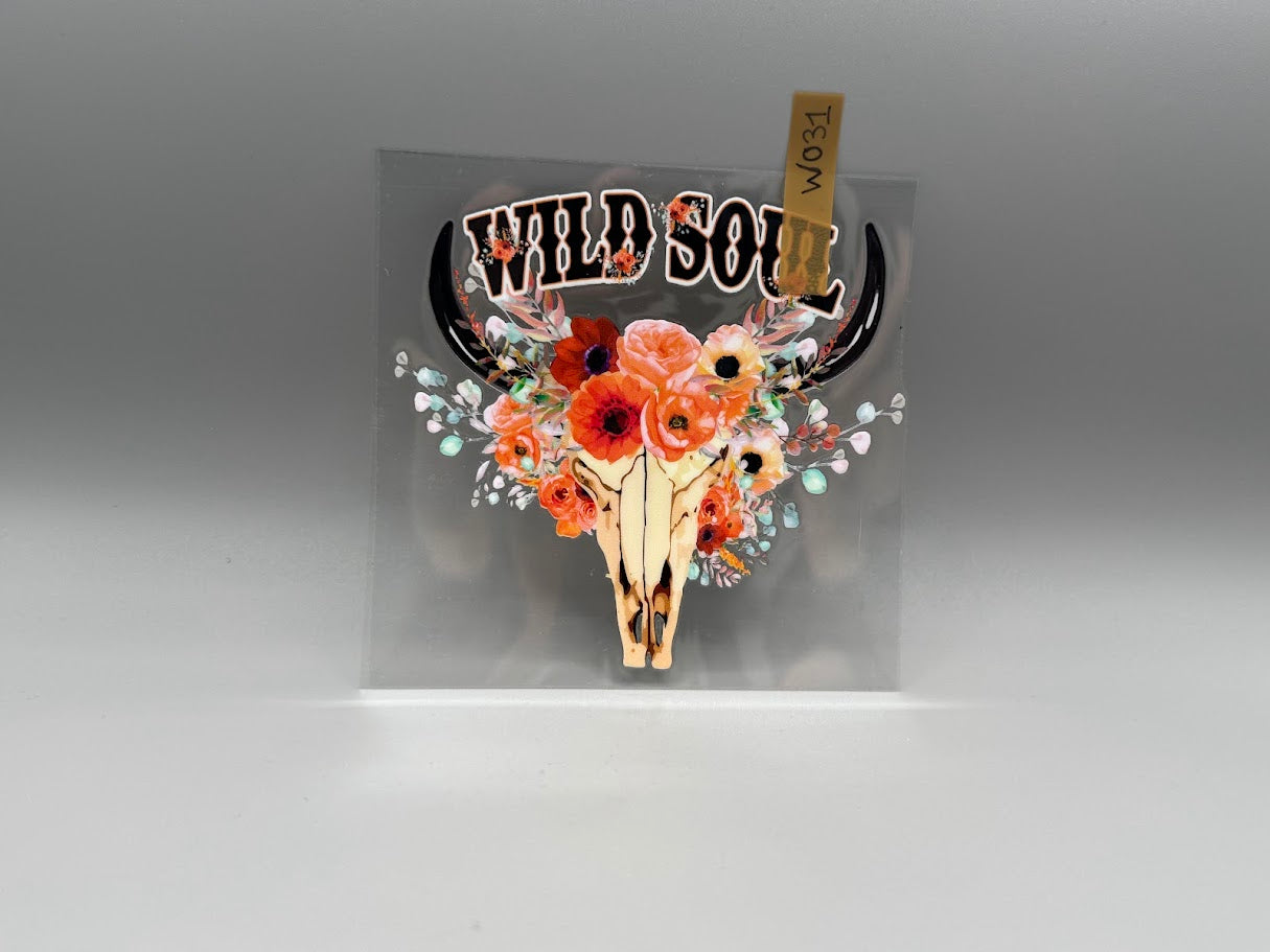 W031 Wild soul skull