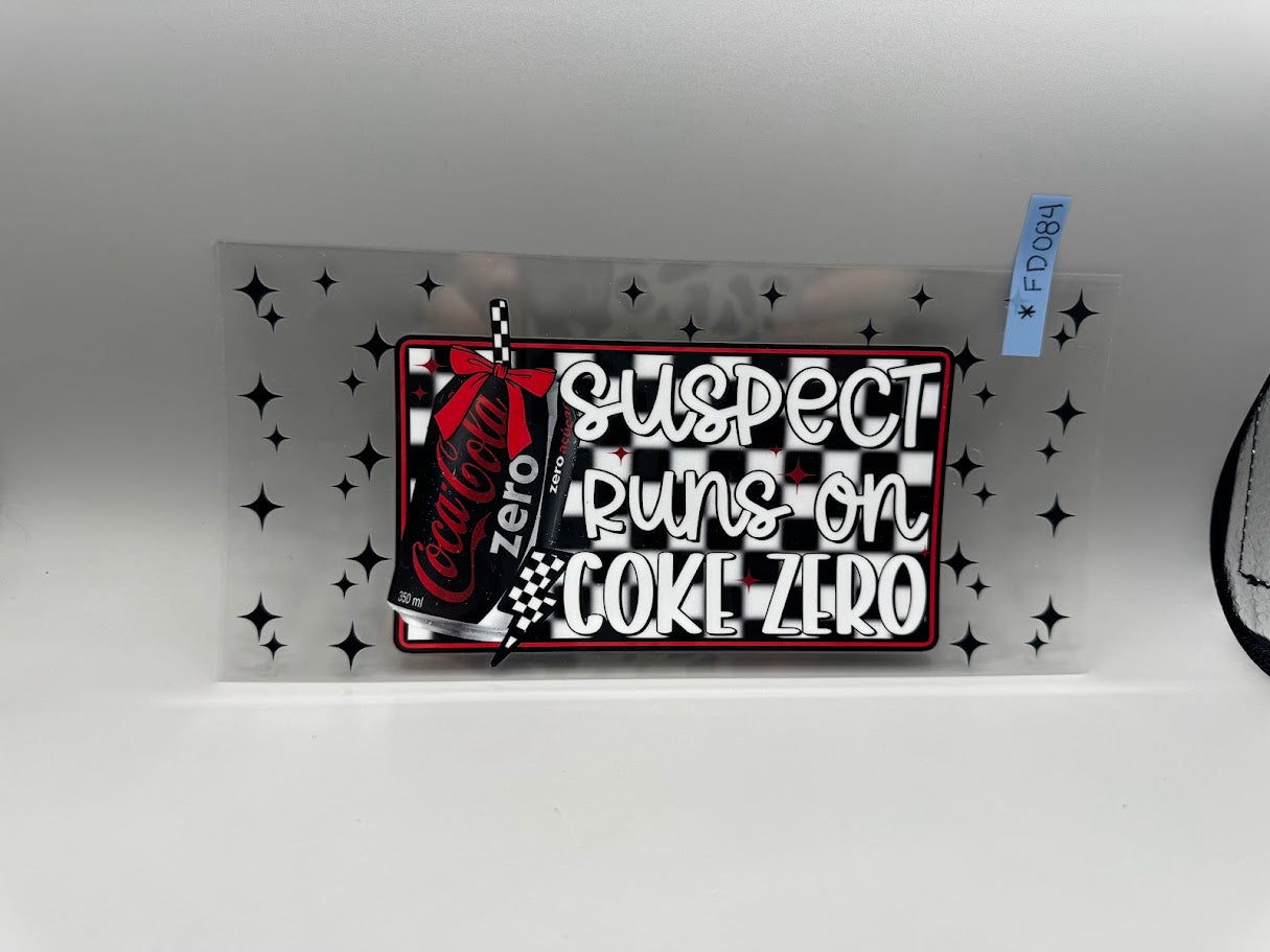 FD084 Suspect Runs on Coke Zero