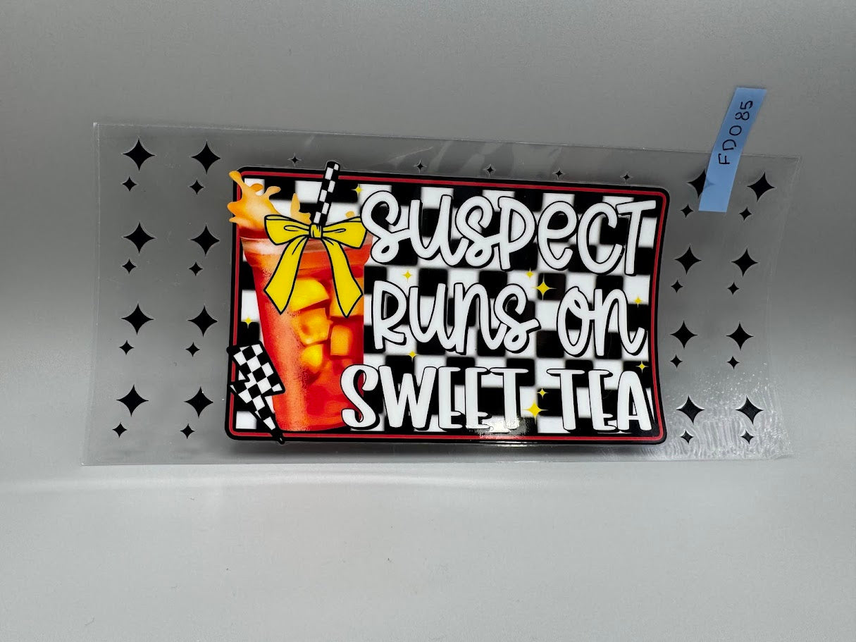 FD085 Suspect Runs on Sweet Tea