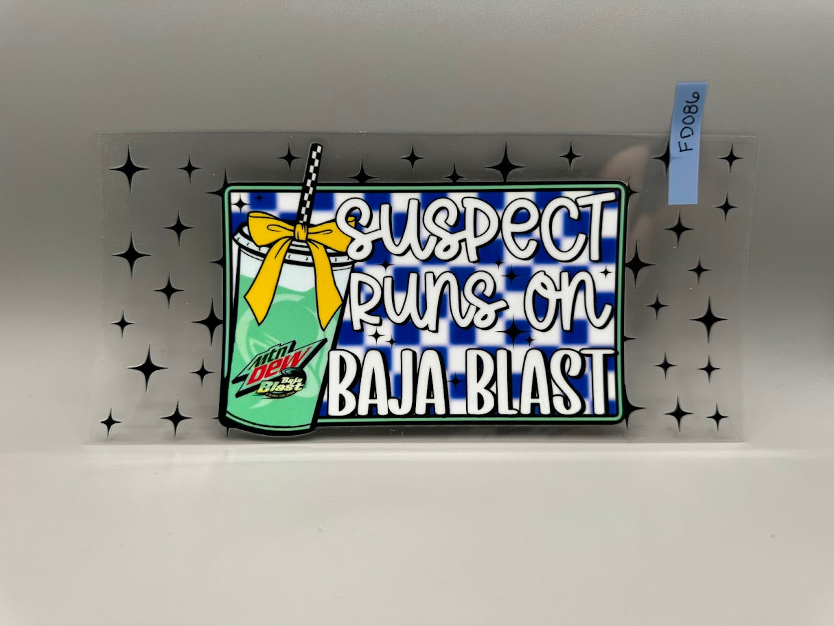 FD086 Suspect Runs on Baja Blast