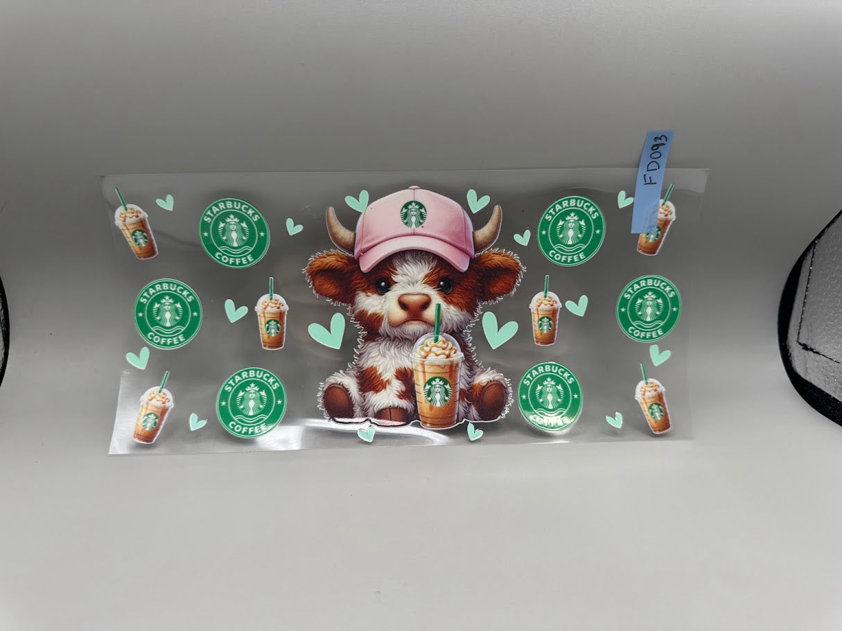 FD093 Starbucks w/ cow