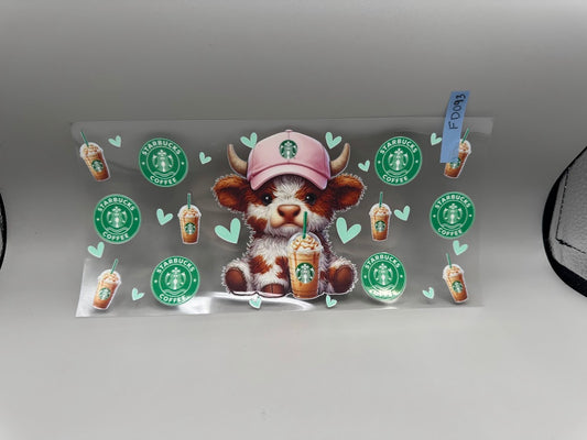 FD093 Starbucks w/ cow