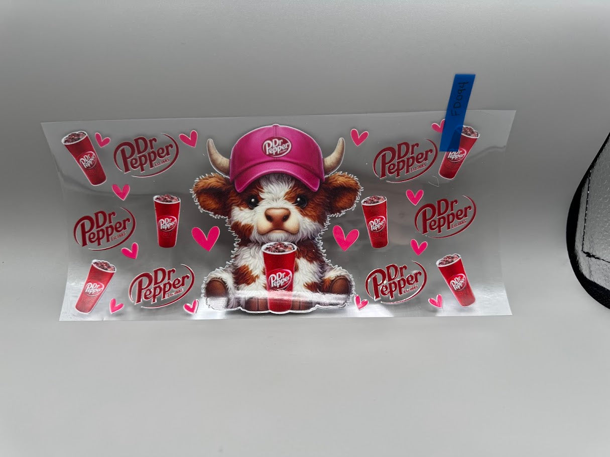 FD094  Dr Pepper w/ cow