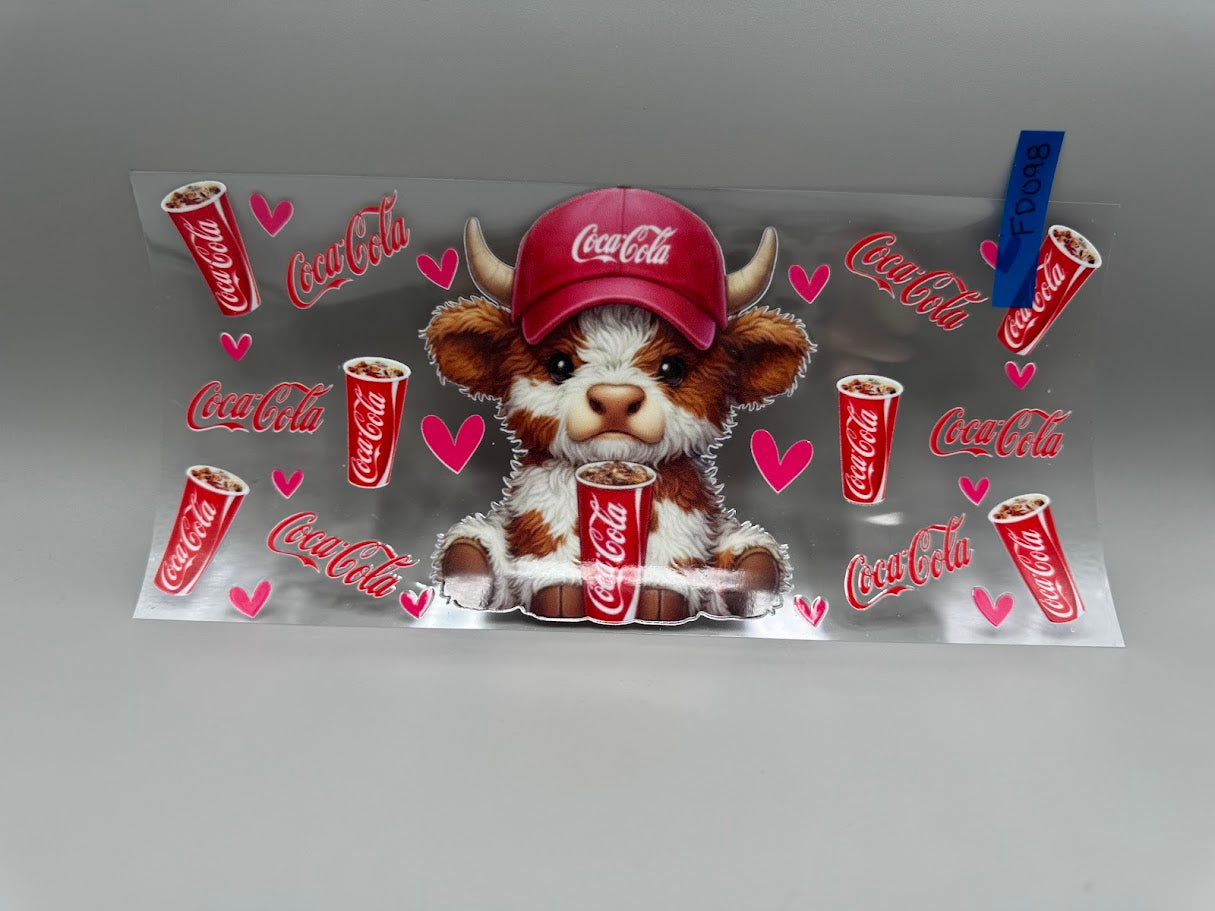 FD098 Coca-Cola w/ cow