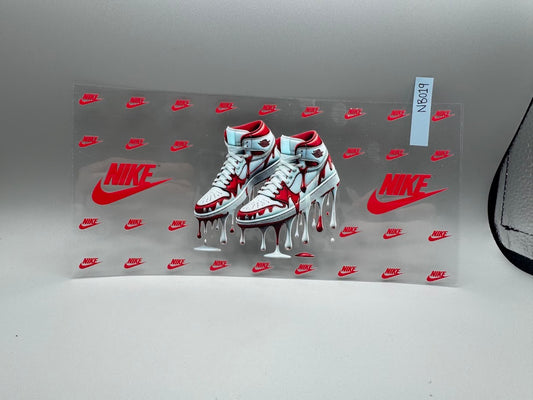 NB019 Red Nike Shoe Drip