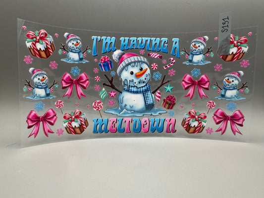 XMAS002 Snowman Meltdown