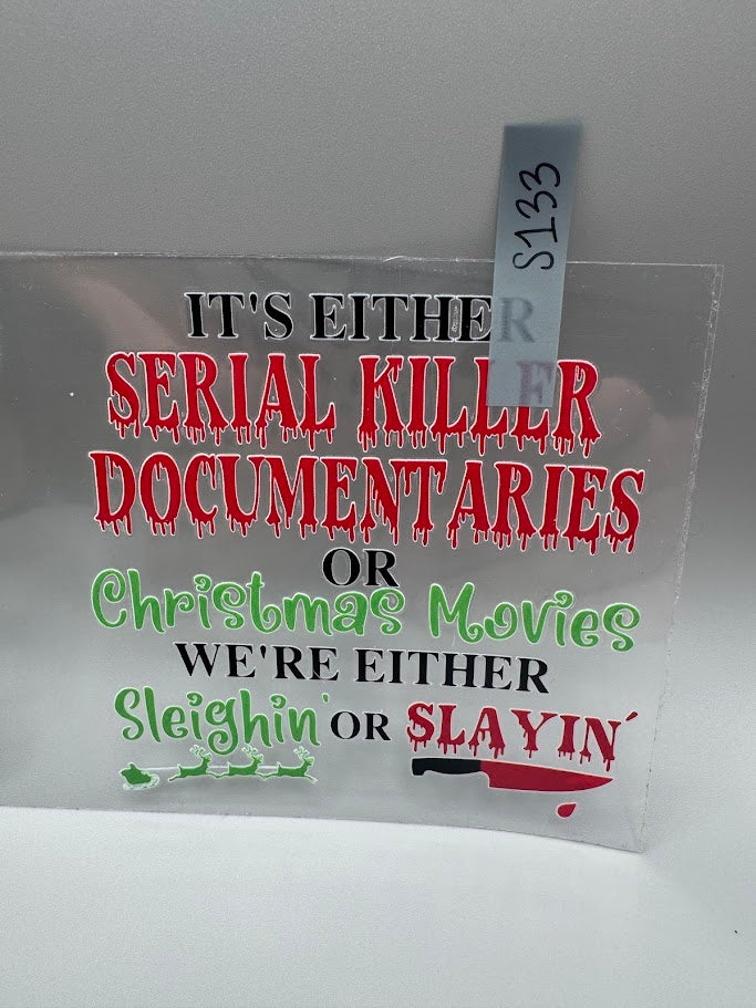 XMAS001 Serial Killers or Christmas