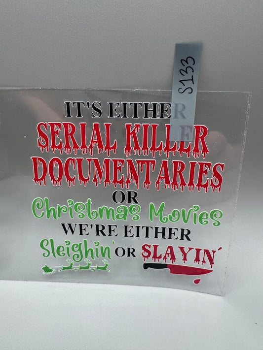 XMAS001 Serial Killers or Christmas